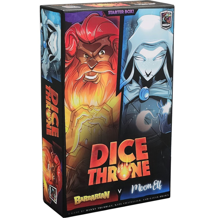 Dice Throne: Season One Rerolled 1: Barbarian vs. Moon Elf