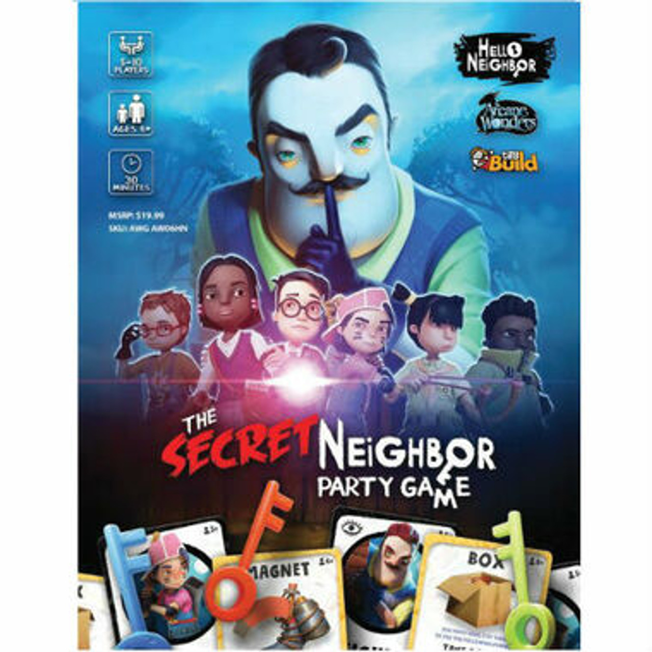 the secret neighbor party game