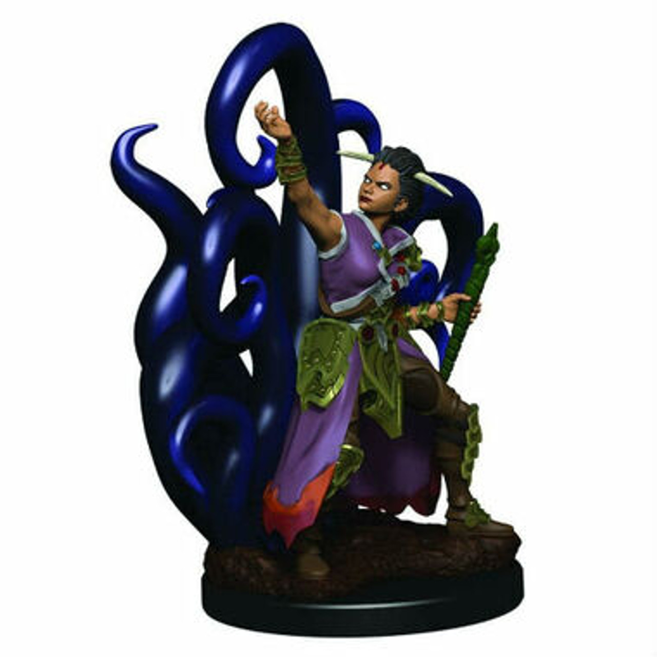 Dungeons /& Dragons Icons of the Realms Female Human Warlock Premium Miniatu...