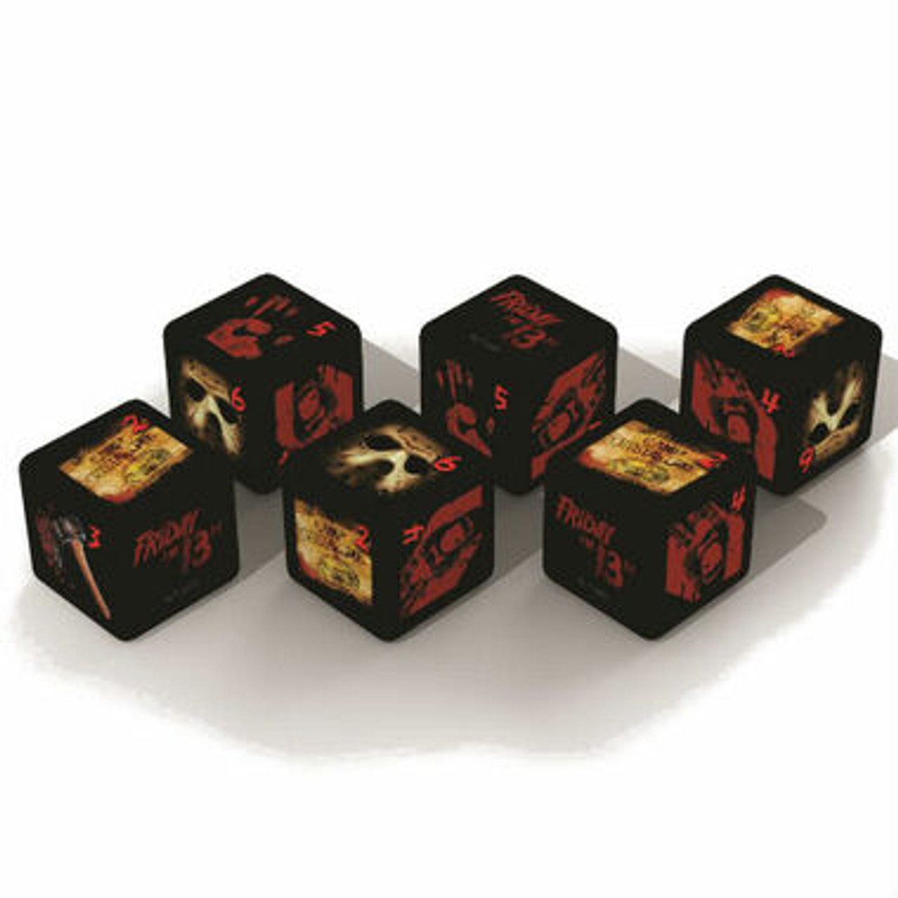 Friday The 13Th D6 Dice Set (6)