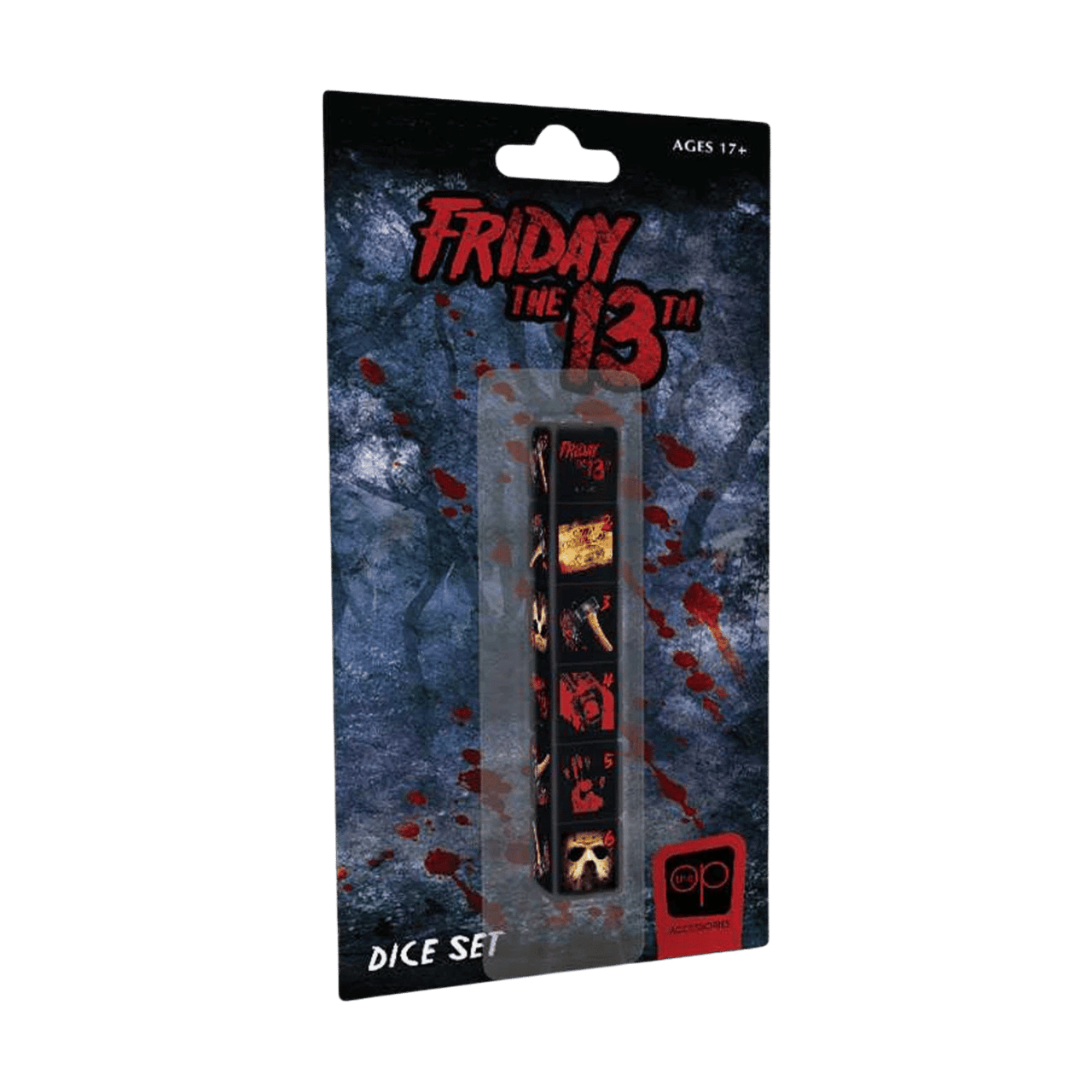 Friday the 13th: D6 Dice Set (6ct) - Game Nerdz