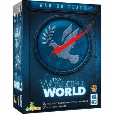 It's a Wonderful World War or Peace Expansion Game Nerdz