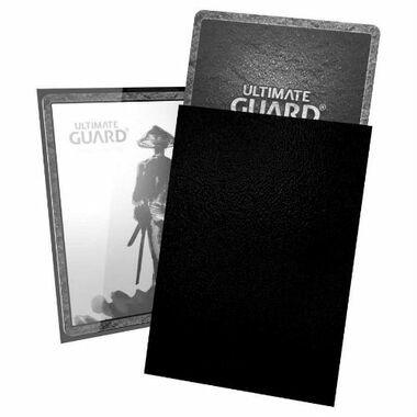 Ultimate Guard: Katana - Black Japanese Size Card Sleeves