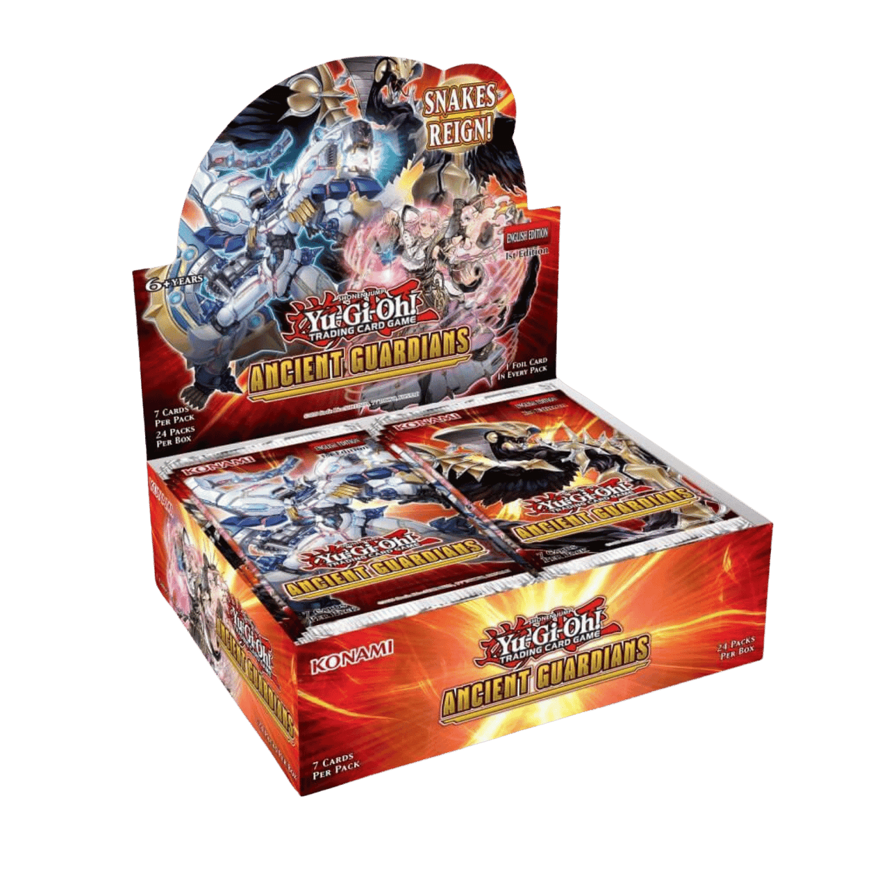 Yu-Gi-Oh!: Ancient Guardians Booster Box 1st Edition (On