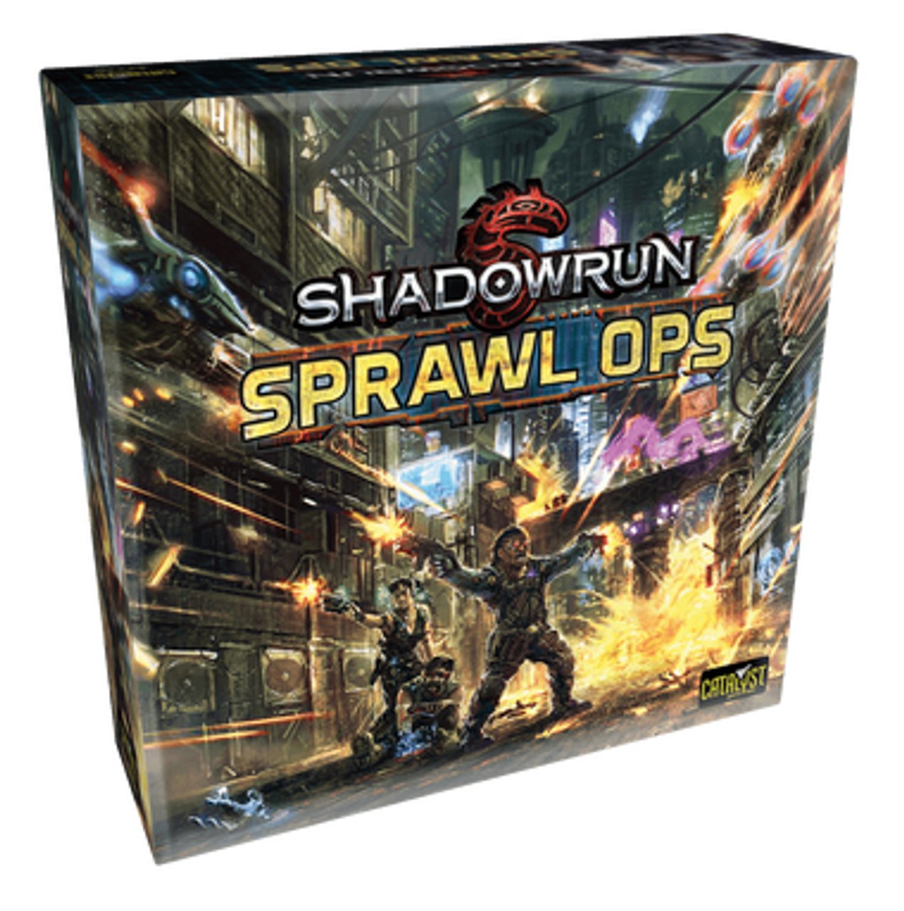 Shadowrun: Sprawl Ops Board Game - Game Nerdz