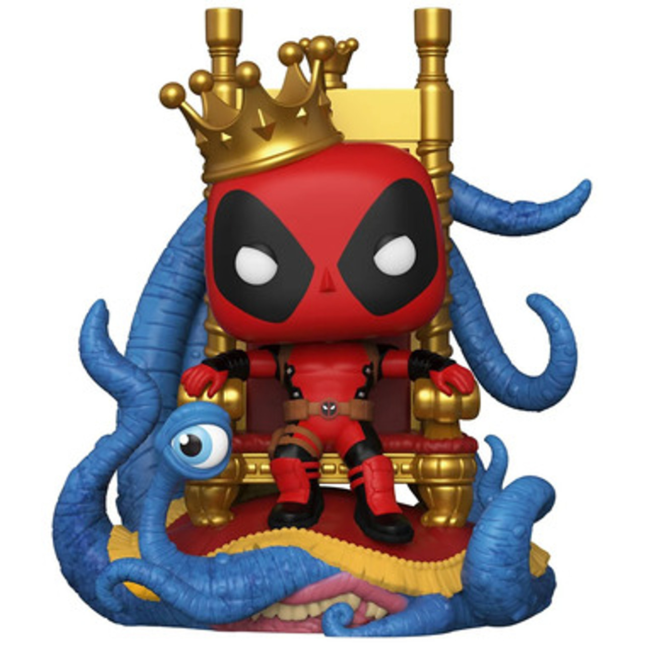 Funko Pop! Marvel: 724 Deluxe King Deadpool on Throne - PX Previews  Exclusive - Game Nerdz