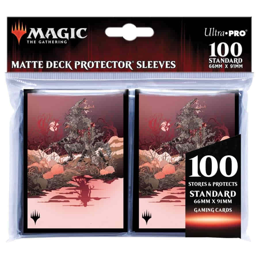 Ultra Pro Sleeves: Innistrad - Midnight Hunt - Arlinn, the Moon's Fury  (100ct) - Game Nerdz