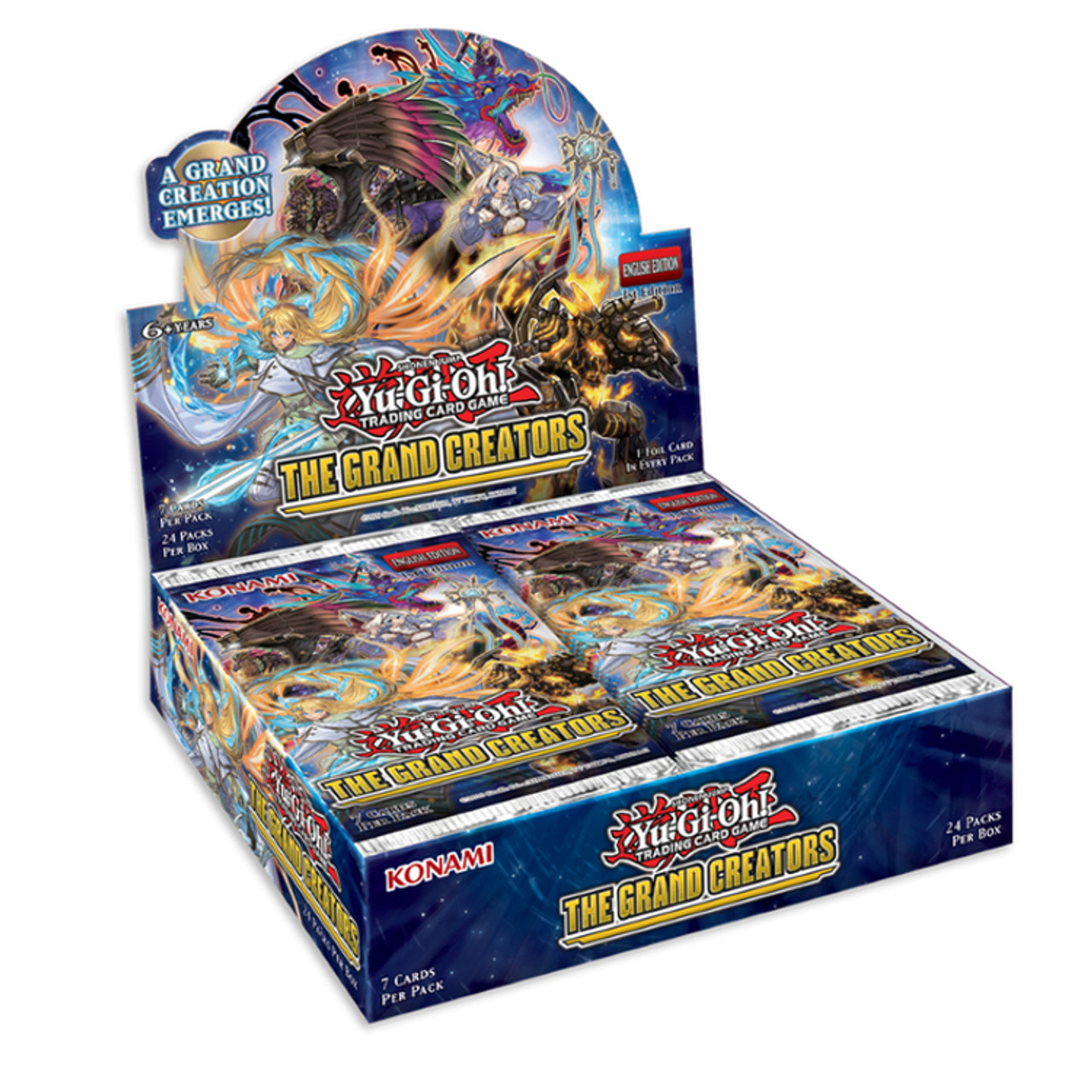 Yu-Gi-Oh!: The Grand Creators - Booster Box 1st Edition (On Sale)