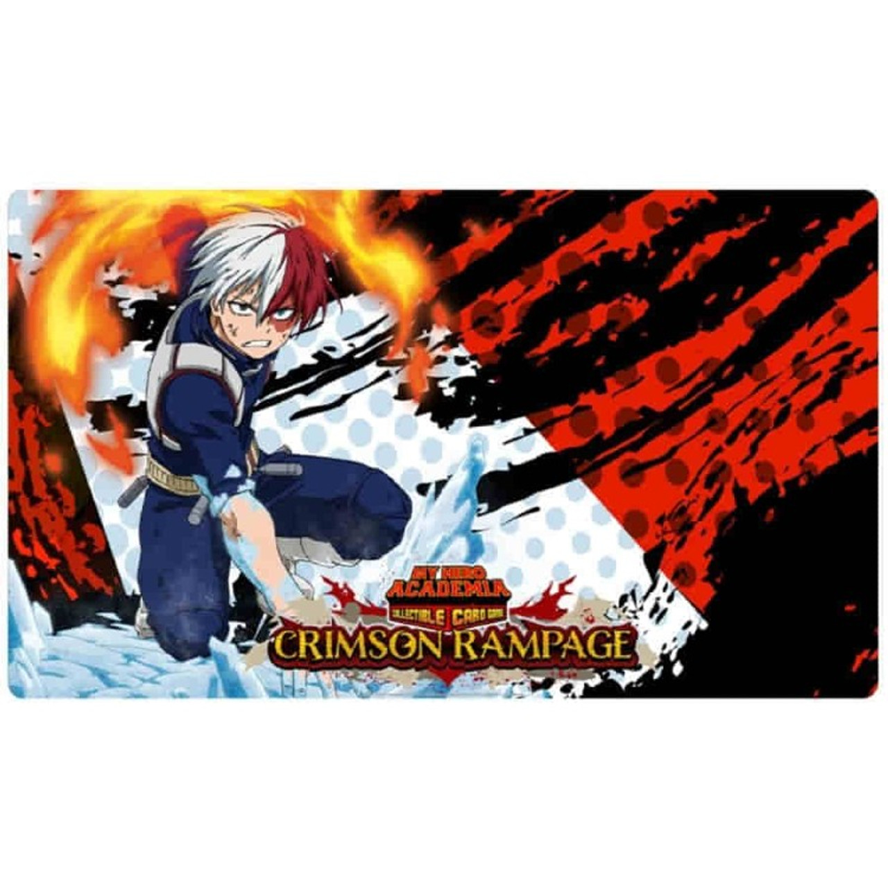 My Hero Academia CCG: Shoto Todoroki - Crimson Rampage - Playmat - Game  Nerdz