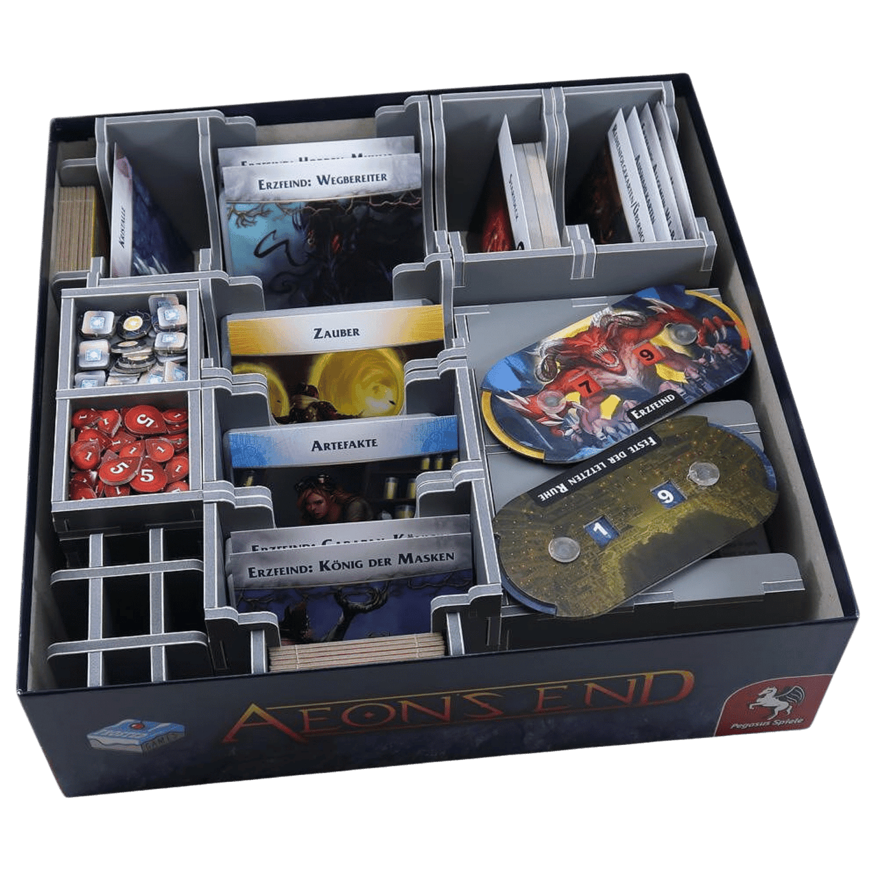 AEON - AEON 教材　GETSET TAKEOFF Box Insert: Aeon's End V2 - Game Nerdz