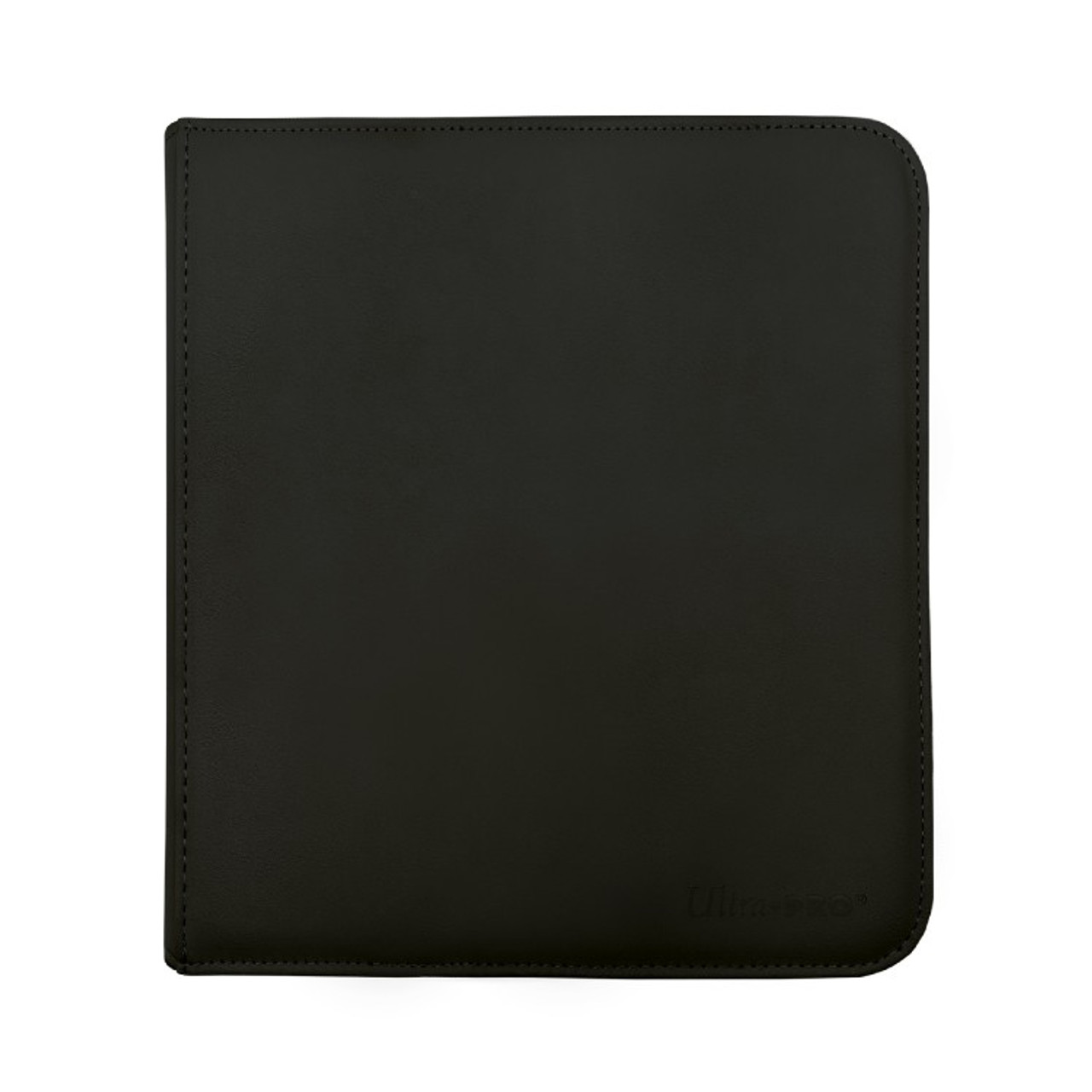 Ultra Pro Binder: Black - Vivid, Zippered (12-Pocket) - Game Nerdz