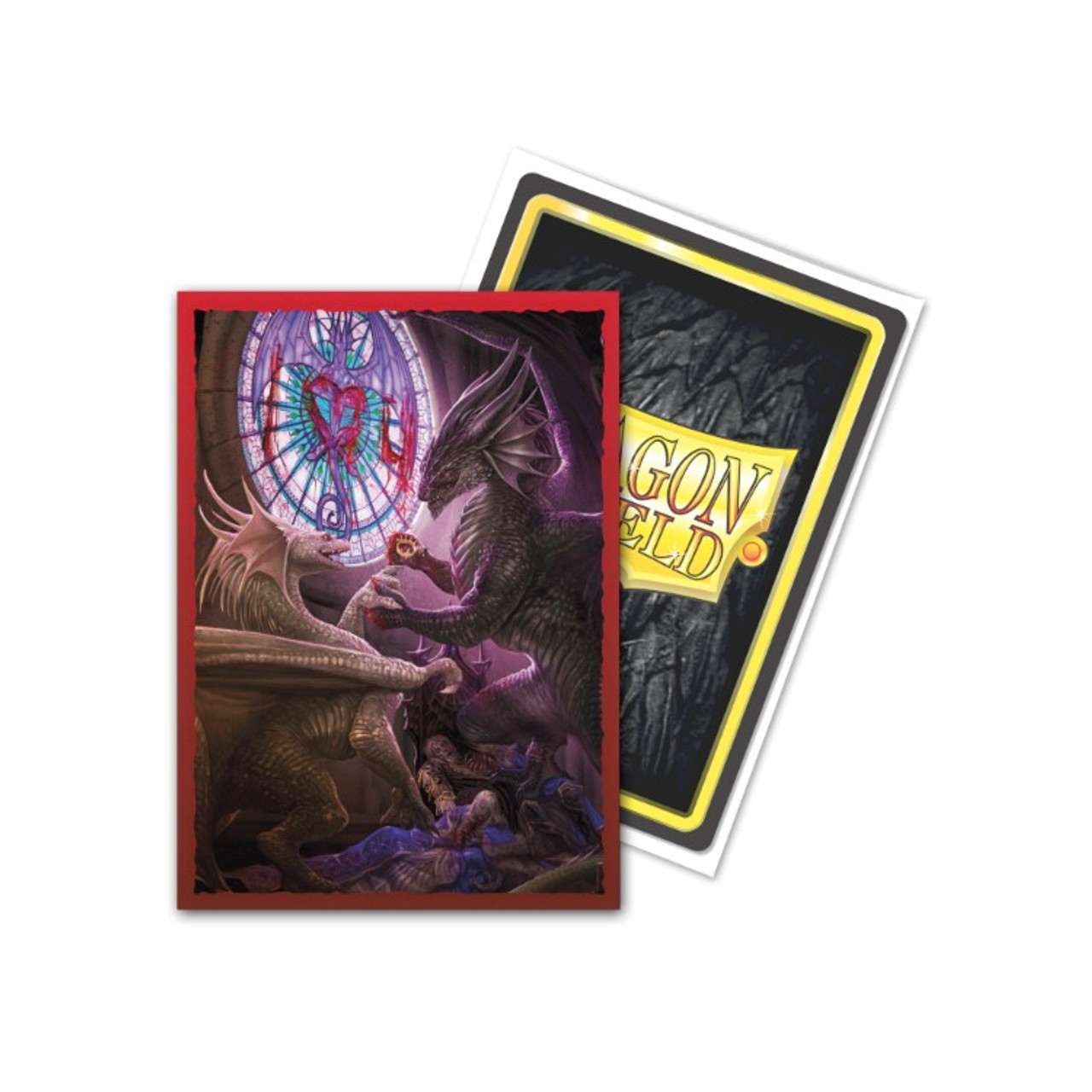 Dragon Shield: Valentine Dragon 2022 - Art, Brushed Card Sleeves