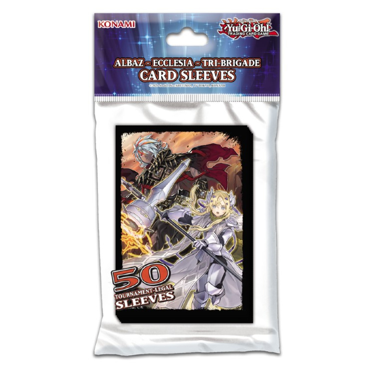 Yu-Gi-Oh!: Albaz - Ecclesia - Tri-Brigade - Card Sleeves (50ct) - Game Nerdz