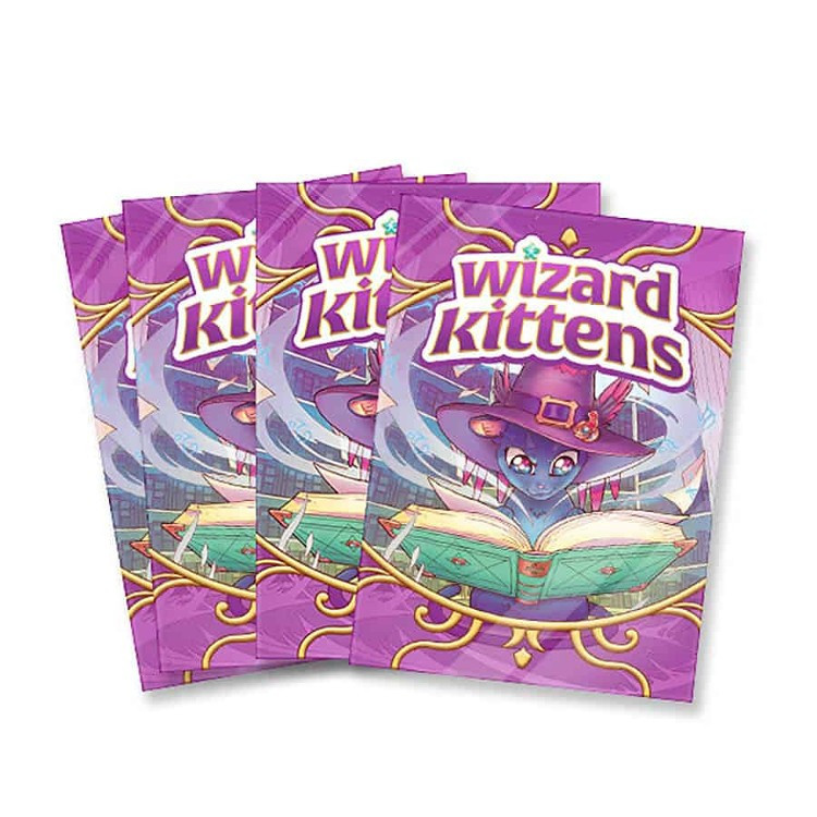 Wizard Kittens: Card Sleeves (100ct) - Game Nerdz