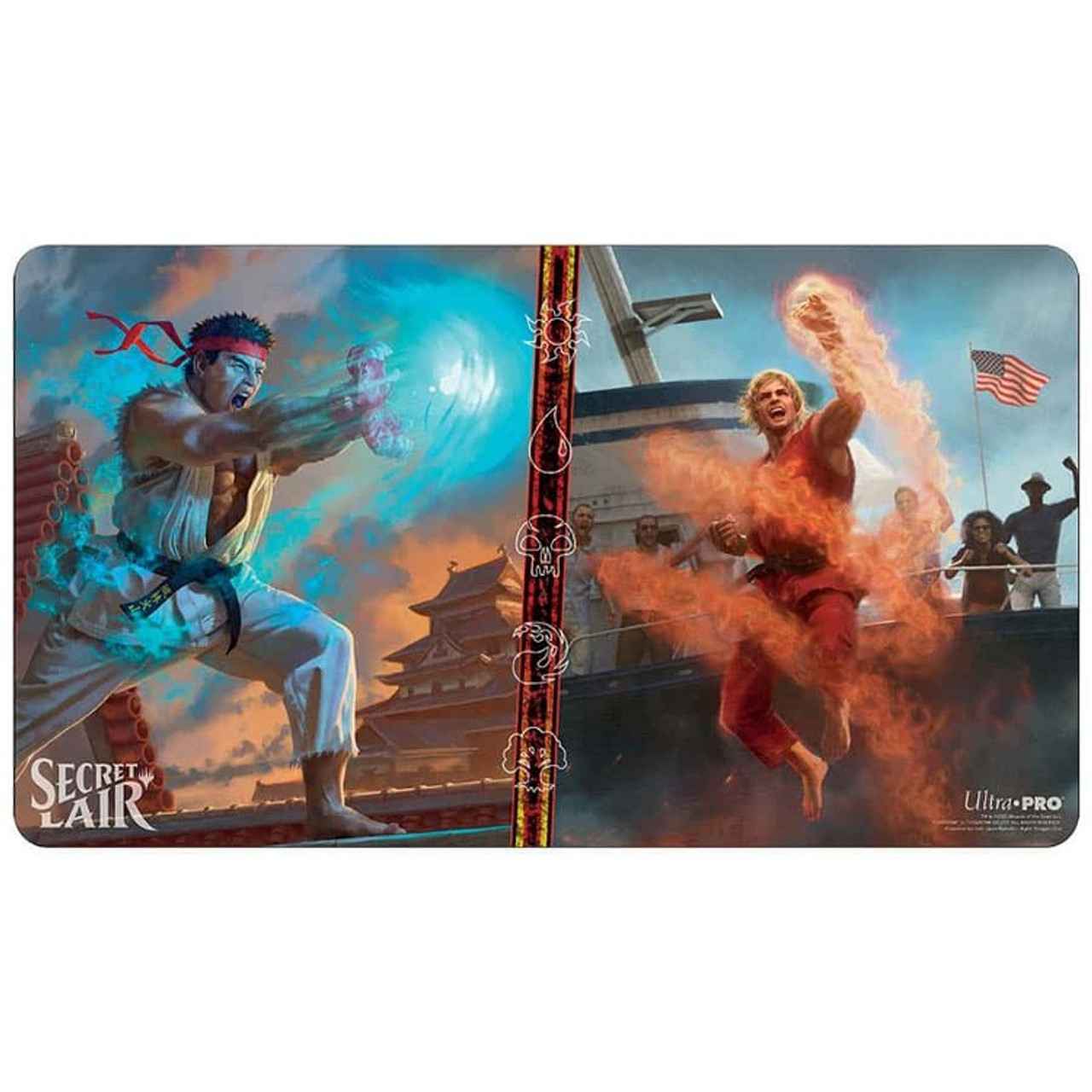 Ultra Pro Playmat: MTG Secret Lair x Street Fighter - Ryu & Ken