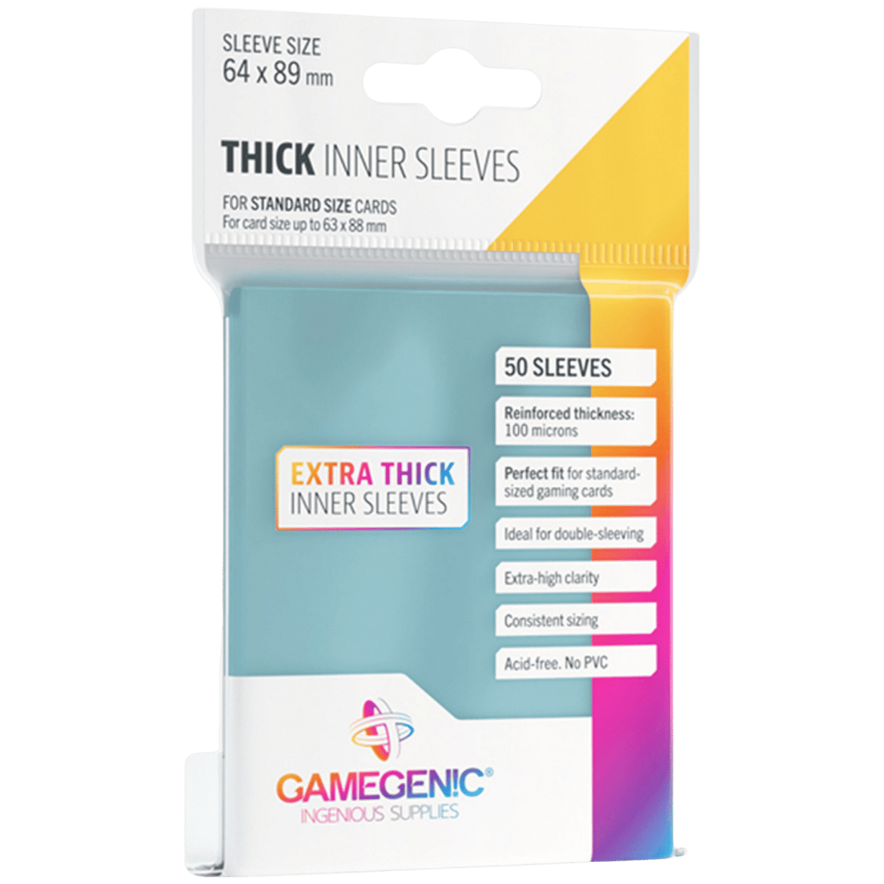 inner sleeves cards Regular quality inner sleeves are designed to offer an extra layer of protection for your cards Gamegenic Inner Sleeves Review -