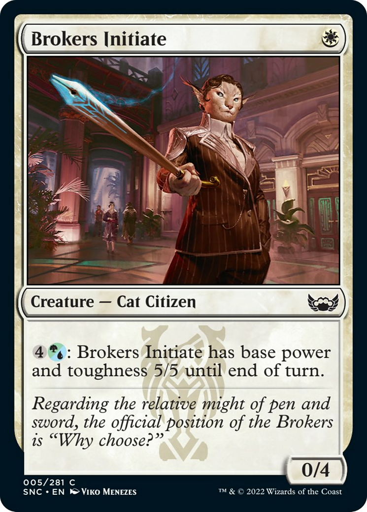 Brokers Initiate Foil - Game Nerdz