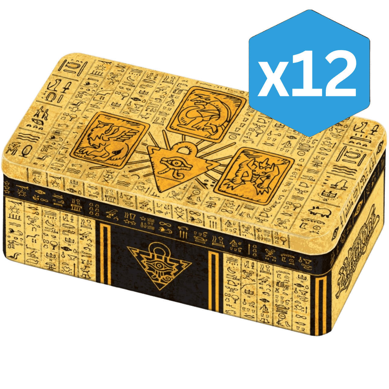 Yu-Gi-Oh!: 2022 Mega Tin - Tin of the Pharaoh's Gods Case (12) (On Sale) -  Game Nerdz