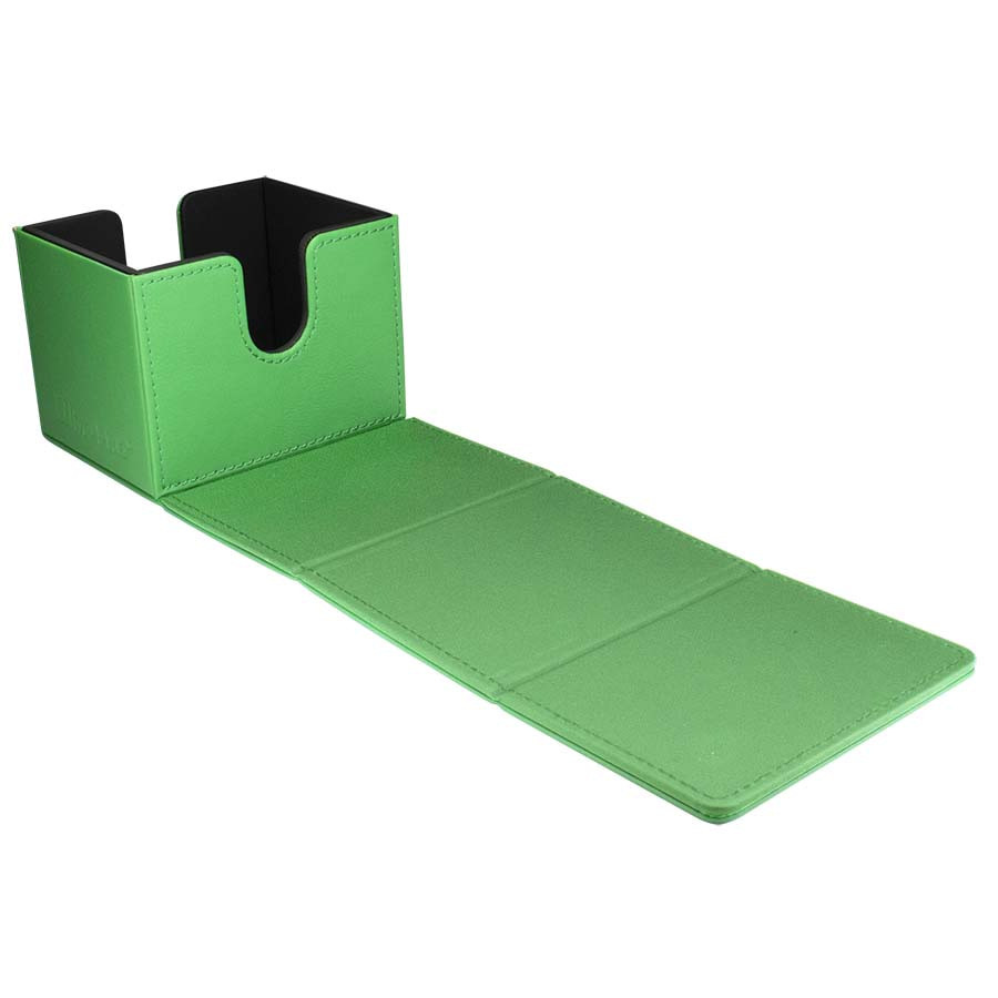 Ultra Pro Deck Box: Vivid - Green (Alcove Edge) - Game Nerdz