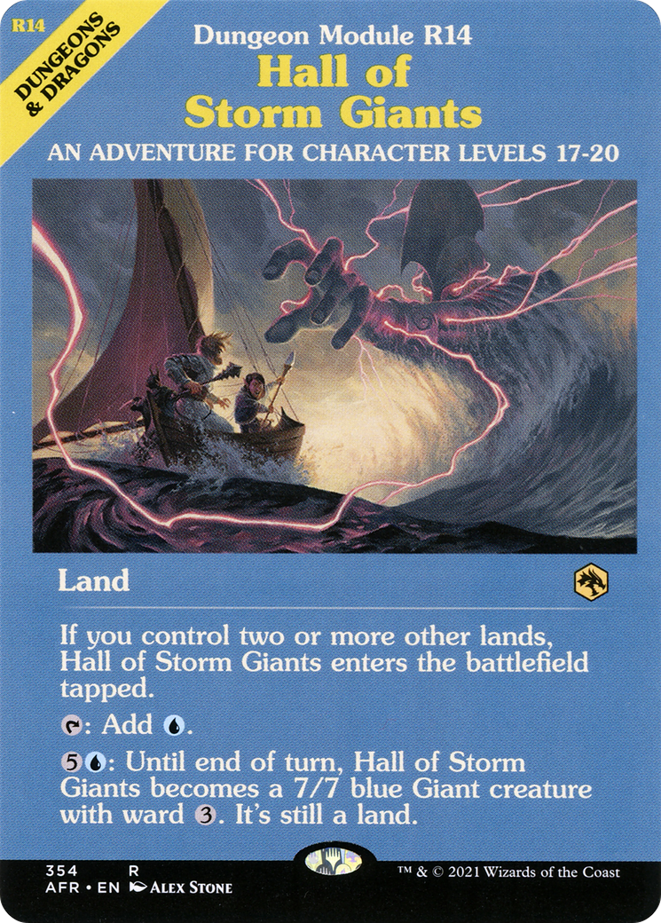 Hall of Storm Giants (AFR-354) - Adventures in the Forgotten
