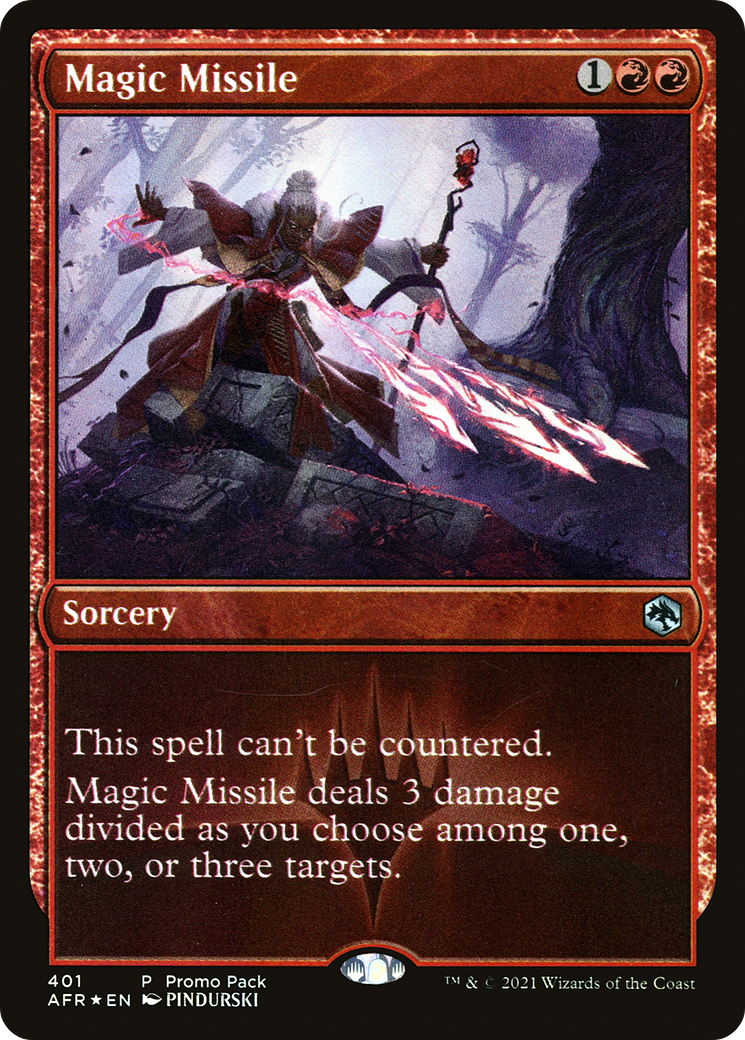 Magic Missile - Adventures in the Forgotten Realms Foil #401-F - Game Nerdz