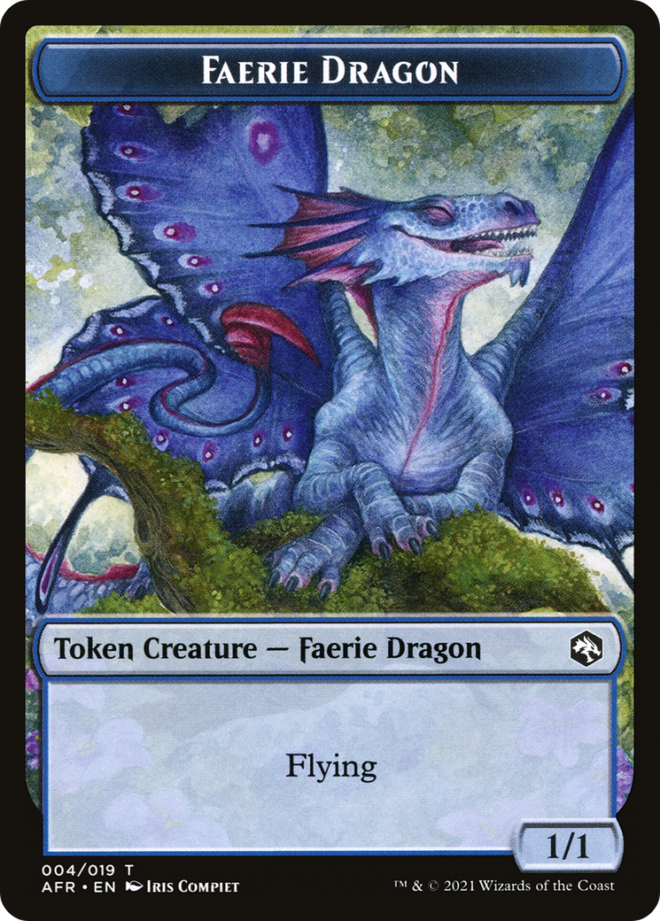 Faerie Dragon - Adventures in the Forgotten Realms Tokens Foil - Game Nerdz