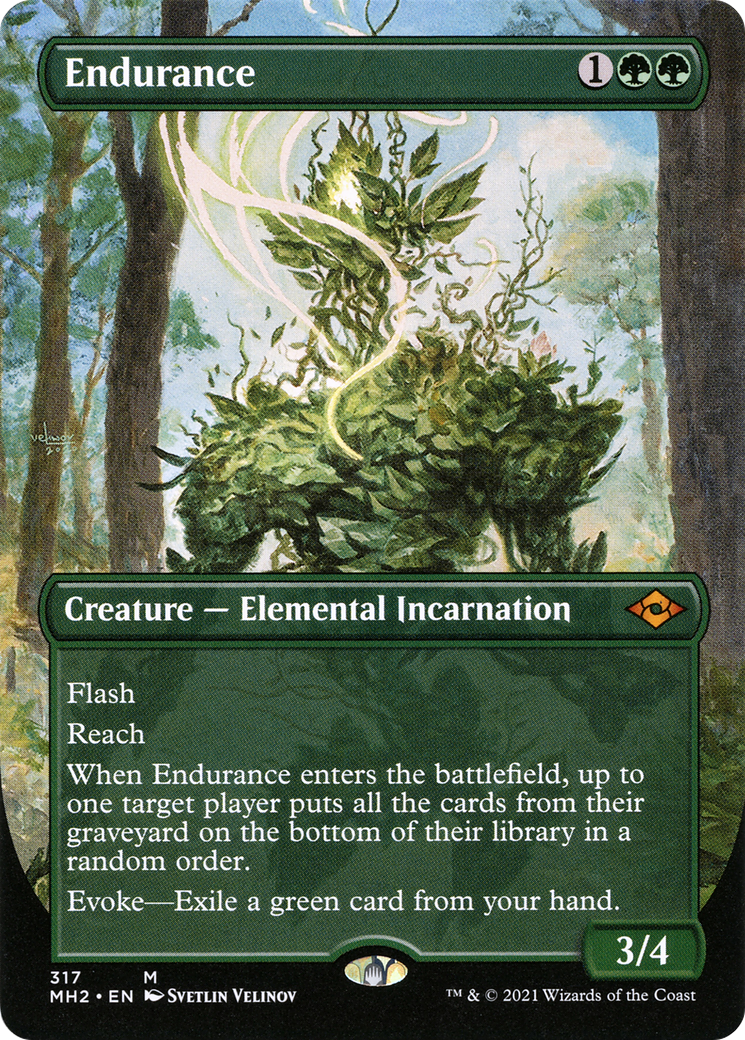 Endurance - Modern Horizons 2 (Borderless) Foil - Game Nerdz
