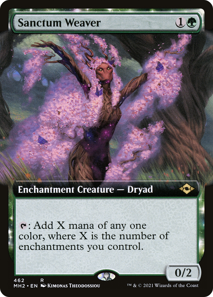 Sanctum Weaver - Modern Horizons 2: (Extended Art) Foil - Game Nerdz