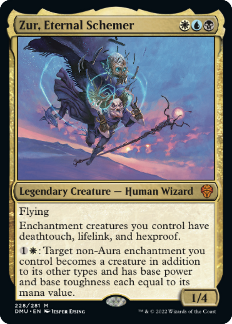Zur, Eternal Schemer (DMU-228) - Dominaria United - Game Nerdz