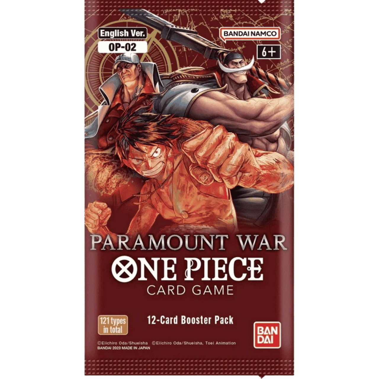 One Piece OP-02 Paramount War Booster Box