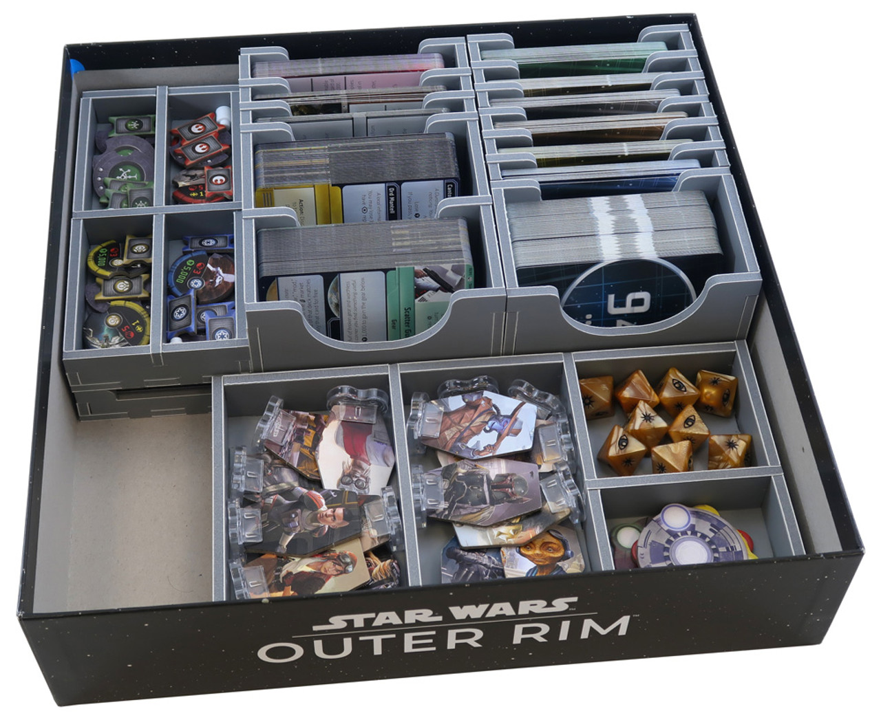 Box Insert: Star Wars: Outer Rim and Expansion - Game Nerdz