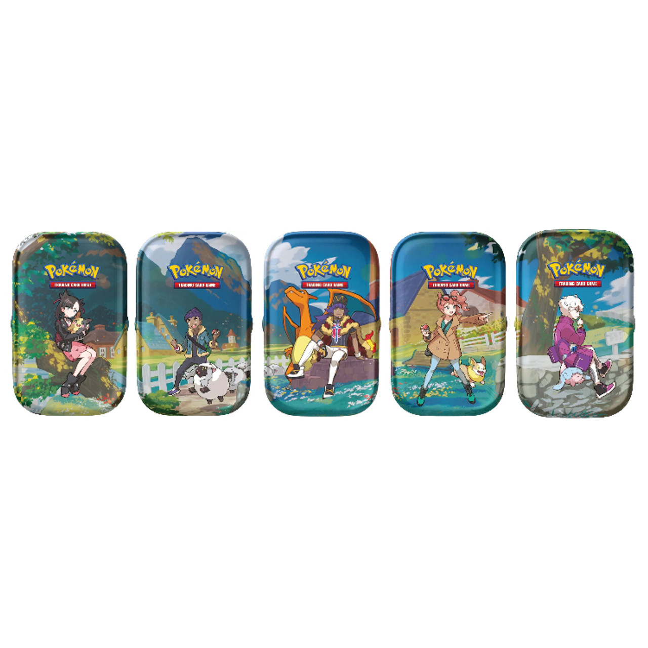 Pokemon 151 Scarlet & Violet Mini Tin Display of 10 Factory Sealed