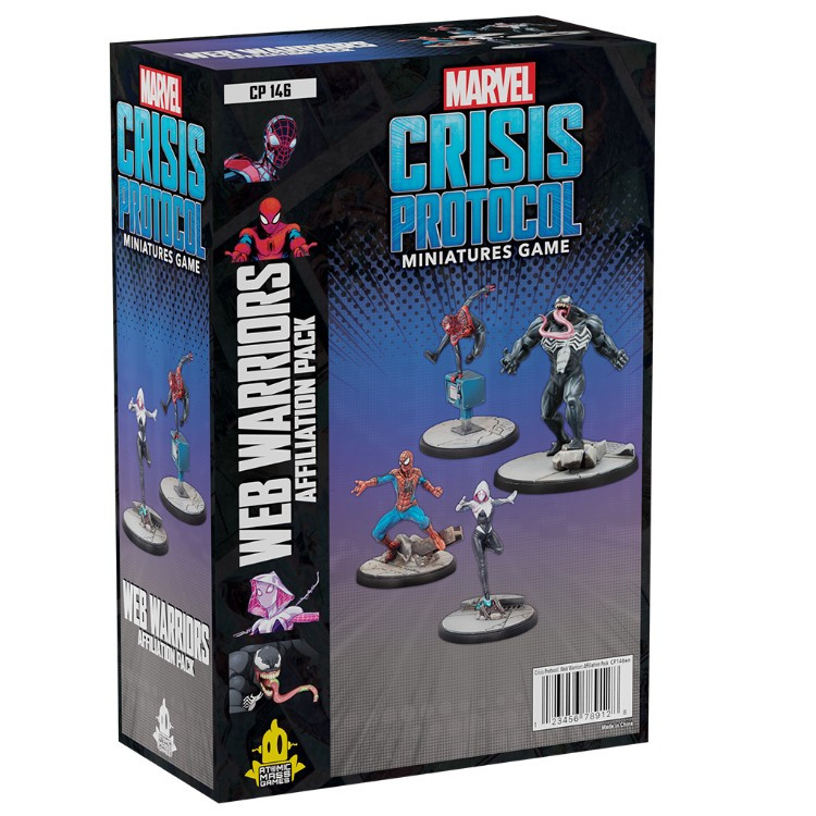 Marvel Crisis Protocol: Web Warriors - Affiliation Pack - Game Nerdz