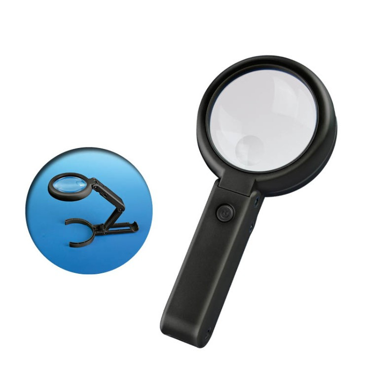 Acrylicos Vallejo: Foldable LED Magnifier (with inbuilt stand) - Game Nerdz
