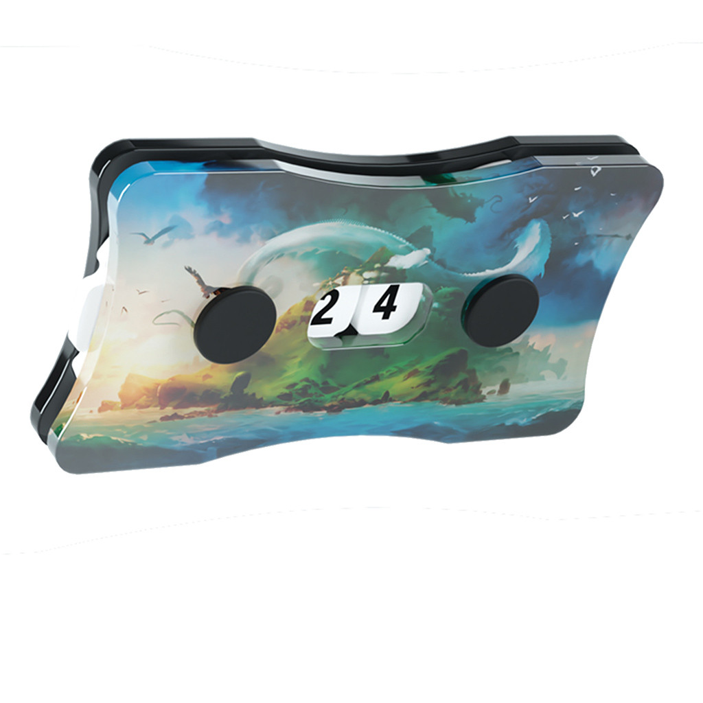Gamegenic Life Counter Set - 4 Stück, Einstellbar Von 0 Bis 21, Für Magic Commander & Brettspiele