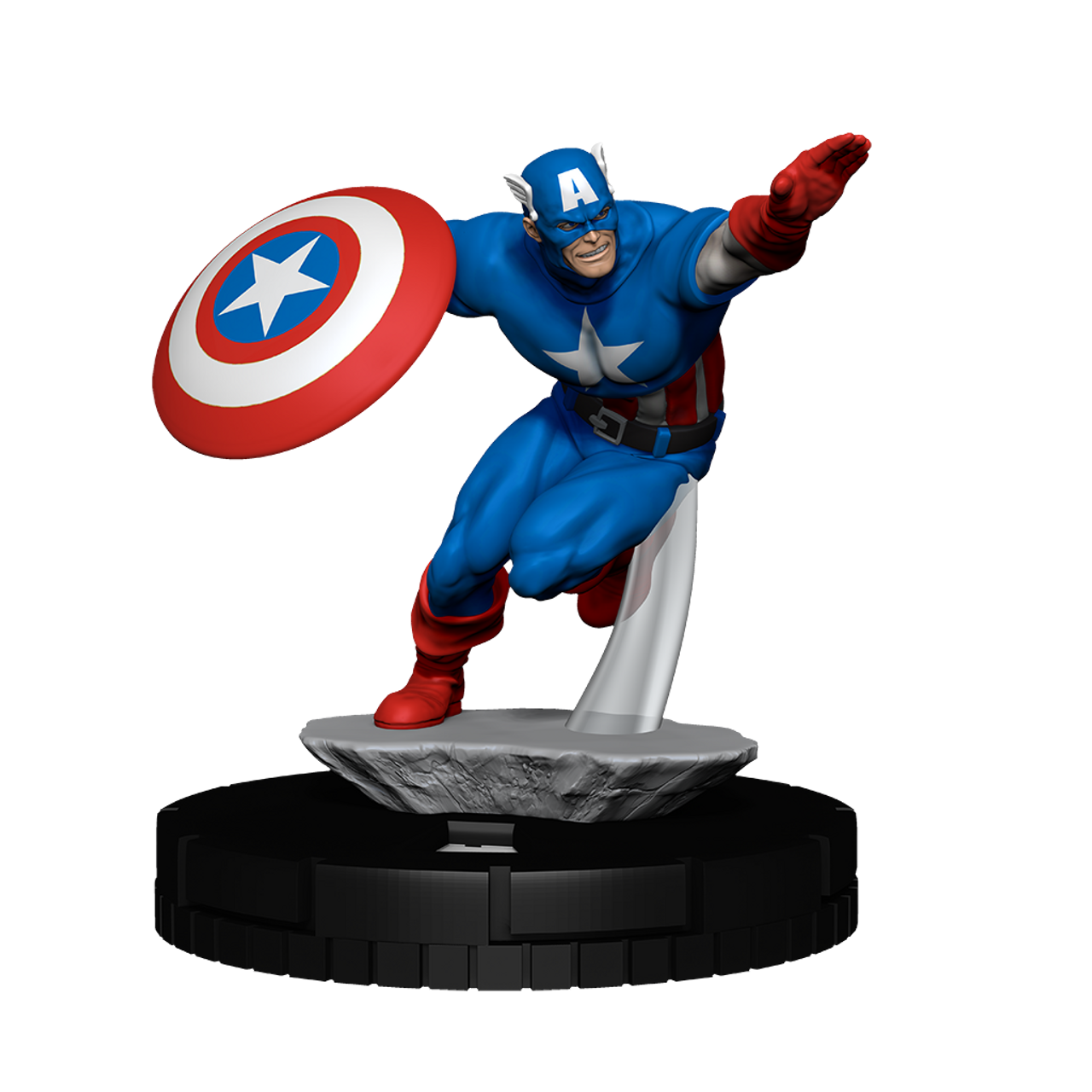 最高のショッピング WizKids Play at Home Kit Captain America Avengers 60th Anniversa  その他