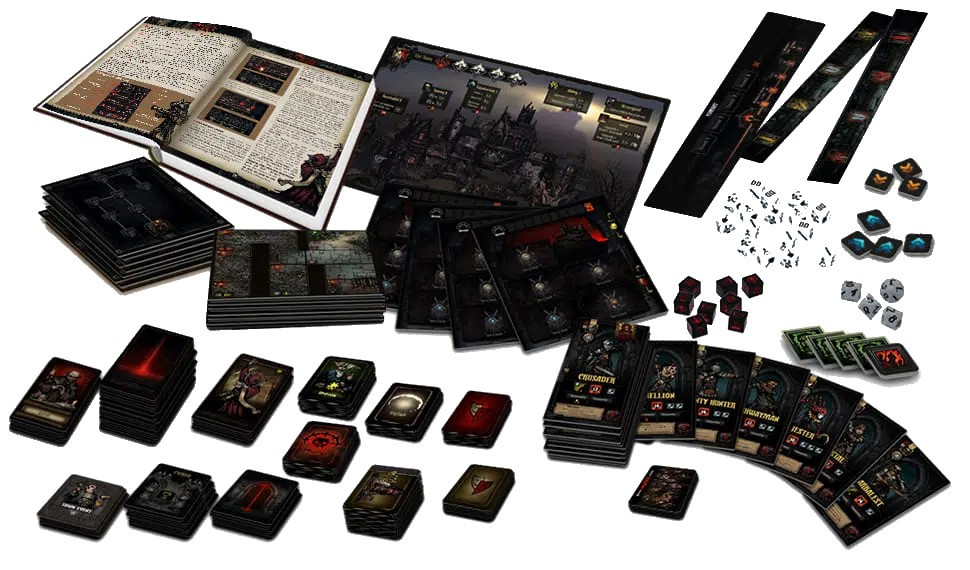 Mythic Games Darkest Dungeon: Espansione Il Campo Cremisi – Gioco Da Tavolo Cooperativo Per 1-4 Giocatori
