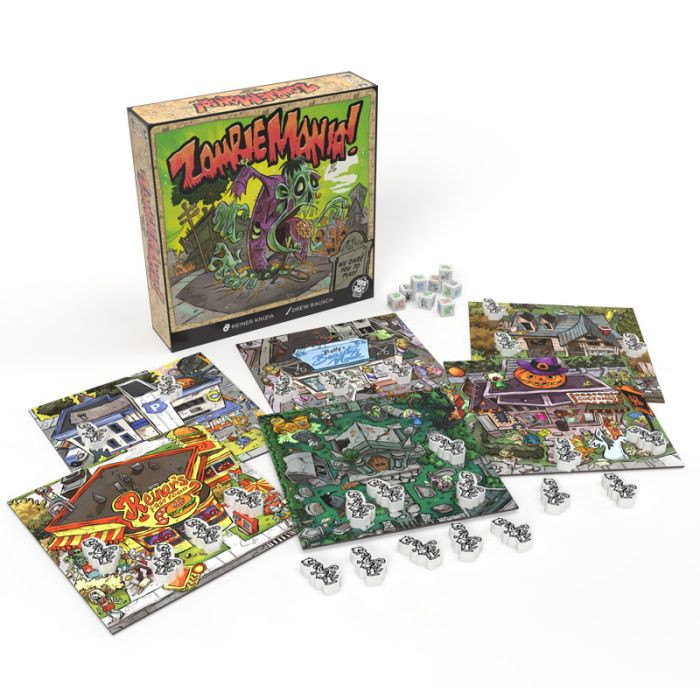 Noris Zombie Mania – Würfelspiel Für 2–5 Spieler Ab 8 Jahren, Mit Coolen 3D-Figuren