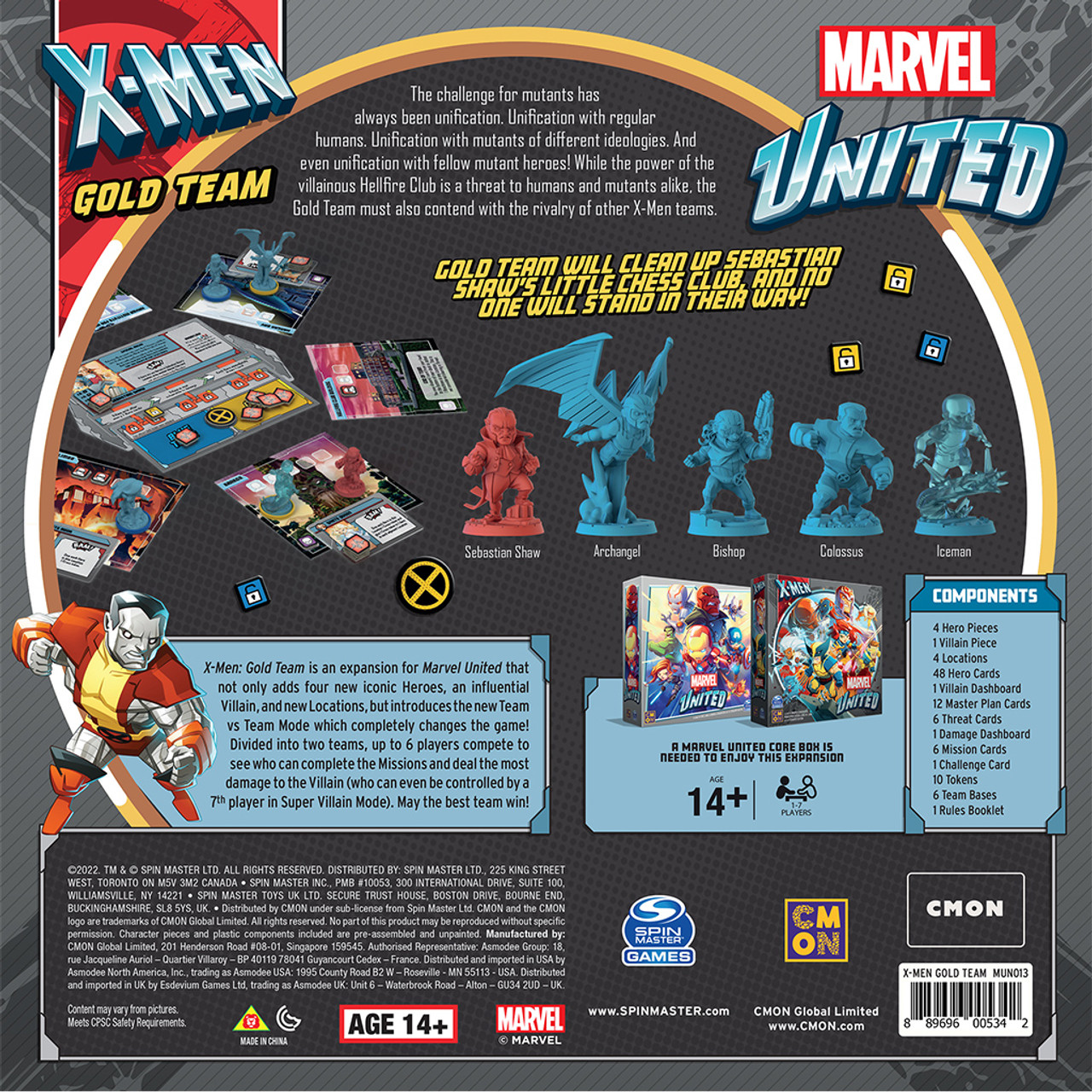 Marvel United - boîte de base X-Men - Buy your Board games in