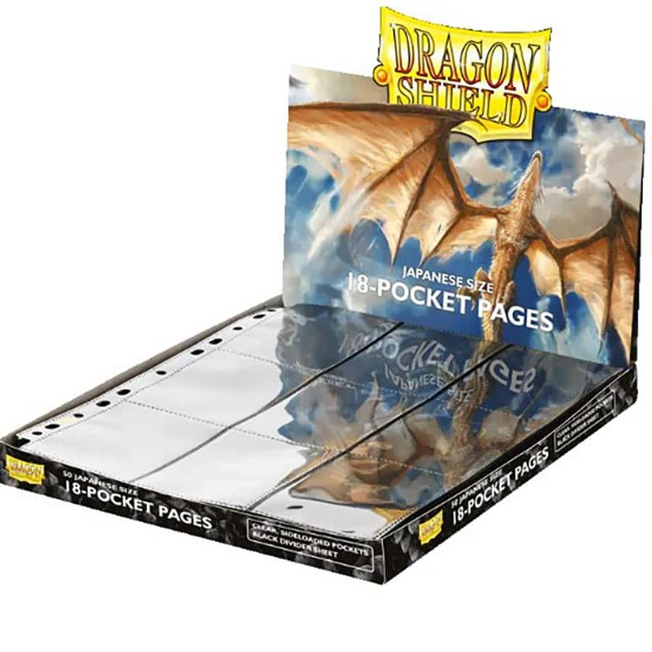 Dragon Shield: Japanese Size 18-Pocket Pages (50) - Game Nerdz