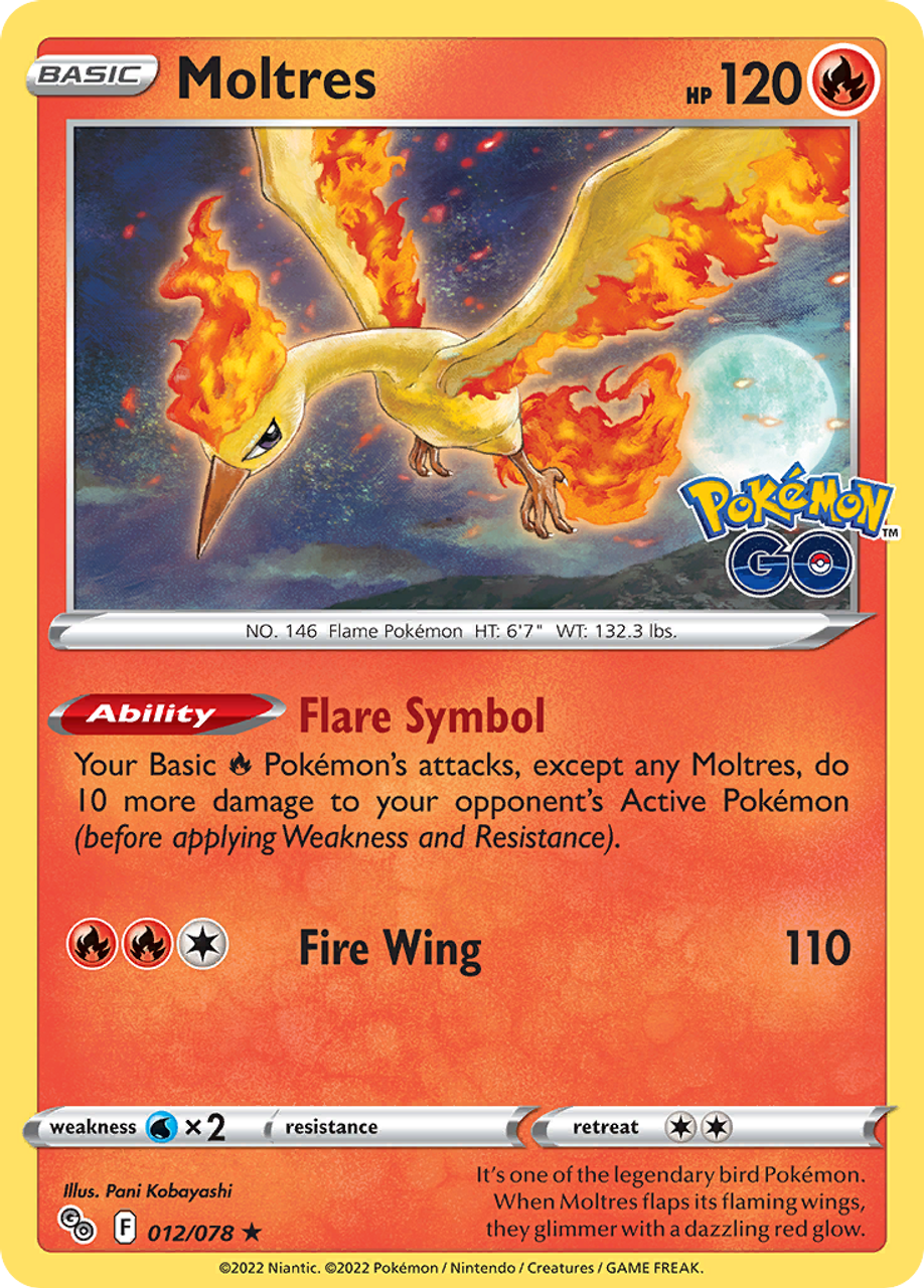 Moltres - Fossil Unlimited - Pokemon