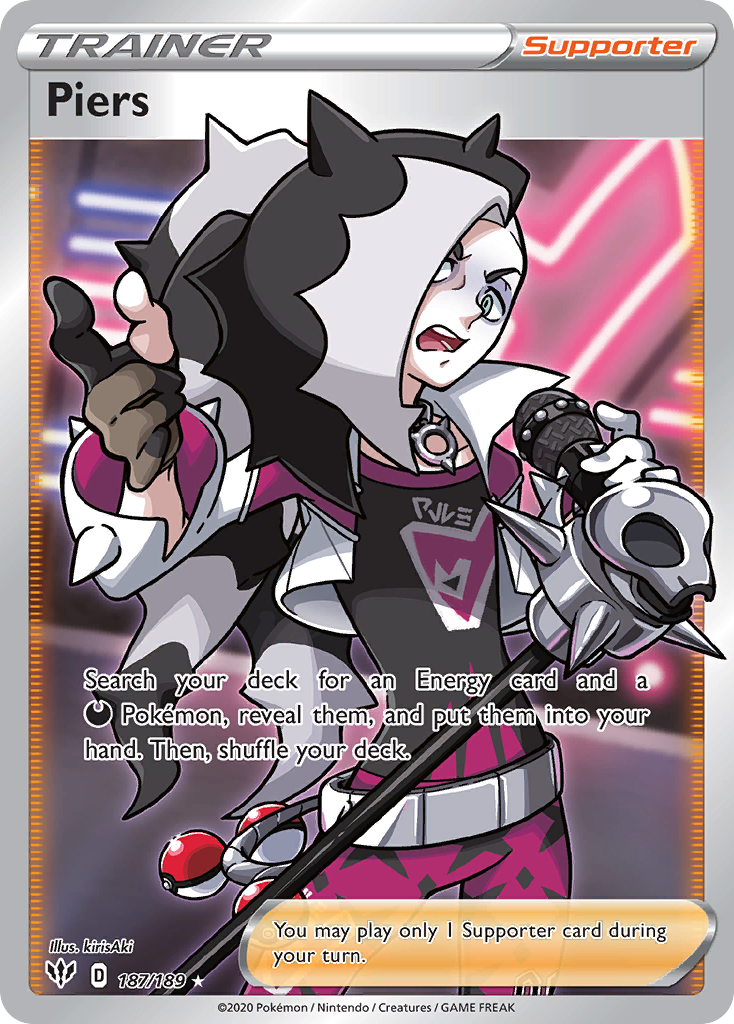 Piers 187/189 - Darkness Ablaze Holofoil - Game Nerdz