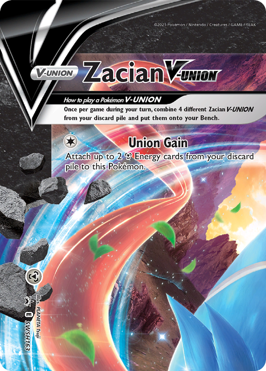 Zacian V-Union (Jumbo Card) [Sword & Shield: Black Star Promos]