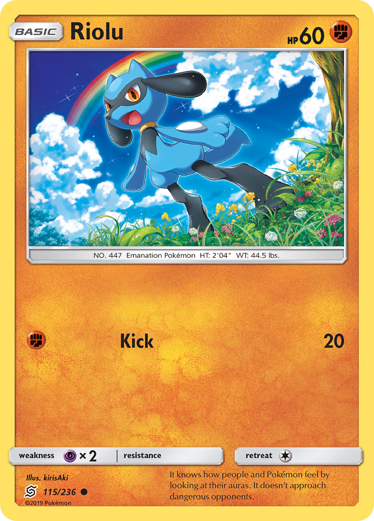 Riolu 115/236 - Unified Minds - Game Nerdz
