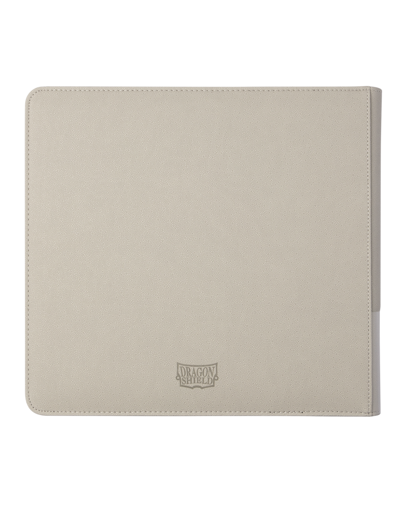 Dragon Shield Ashen White Card Codex XL Zipster Binder Game Nerdz