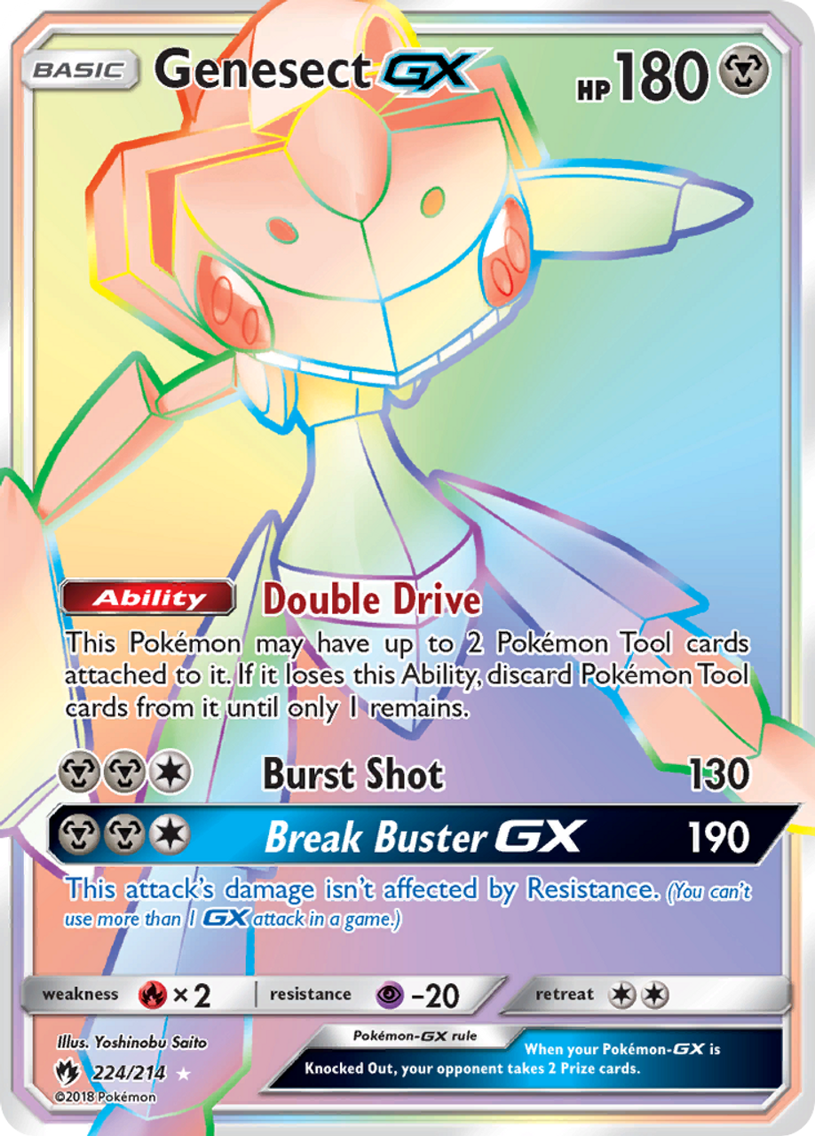 Shining Genesect 9/73 - Shining Legends Holofoil - Game Nerdz