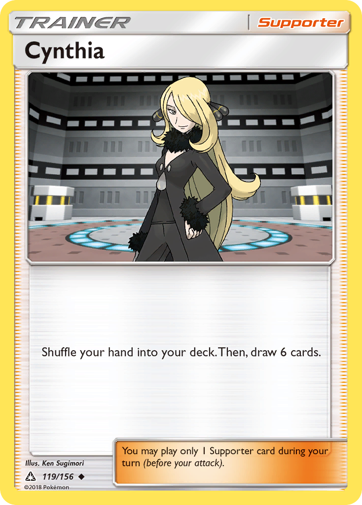 Cynthia 119/156 - Ultra Prism - Game Nerdz