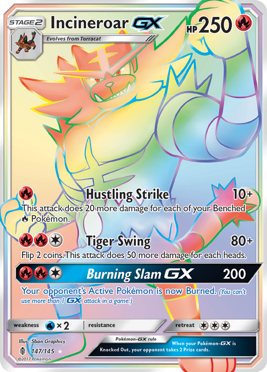 Incineroar GX - 27/149 - Ultra Rare