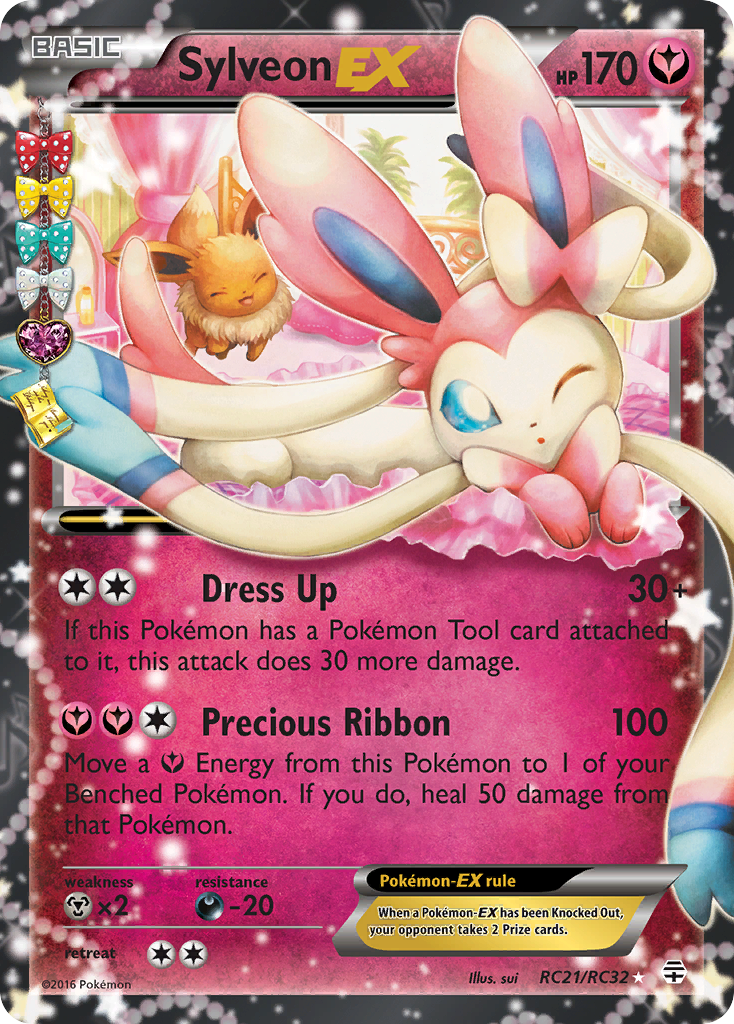 Sylveon-EX RC21/83 - Generations Holofoil - Game Nerdz