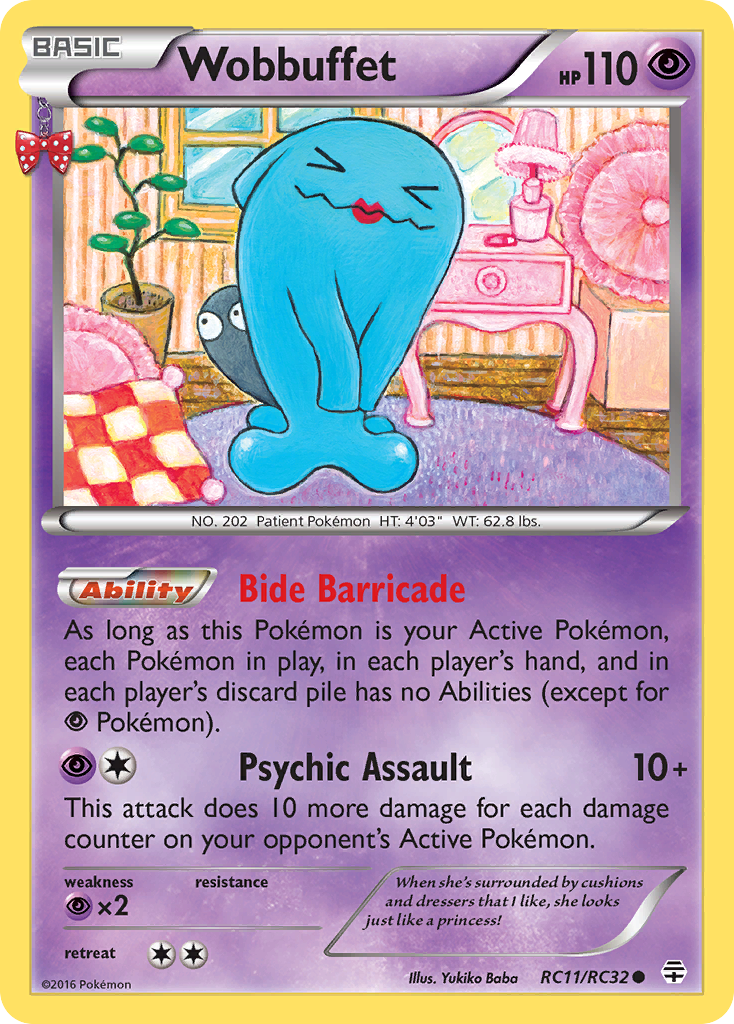 Wobbuffet RC11/83 - Generations - Game Nerdz